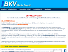 Tablet Screenshot of bkv.net