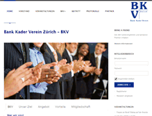 Tablet Screenshot of bkv.ch